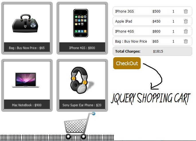 Create a Stylish Shopping Cart Using JQuery and PHP Create a Stylish Shopping Cart Using JQuery and PHP