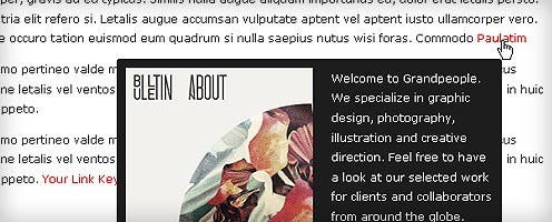 Simple Tooltip w/ jQuery & CSS Simple Tooltip w/ jQuery & CSS