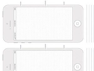 30 FREE Superb iPhone5 PSD Templates - Land-of-Web